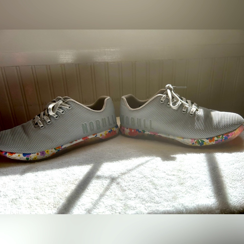 NO BULL Floral ( April Showers) Shoes 6.5
